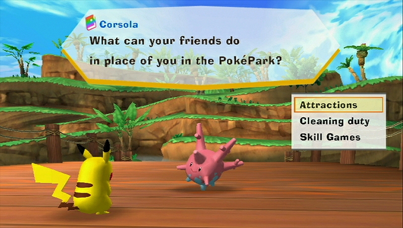 PokéPark Wii: la gran aventura de Pikachu